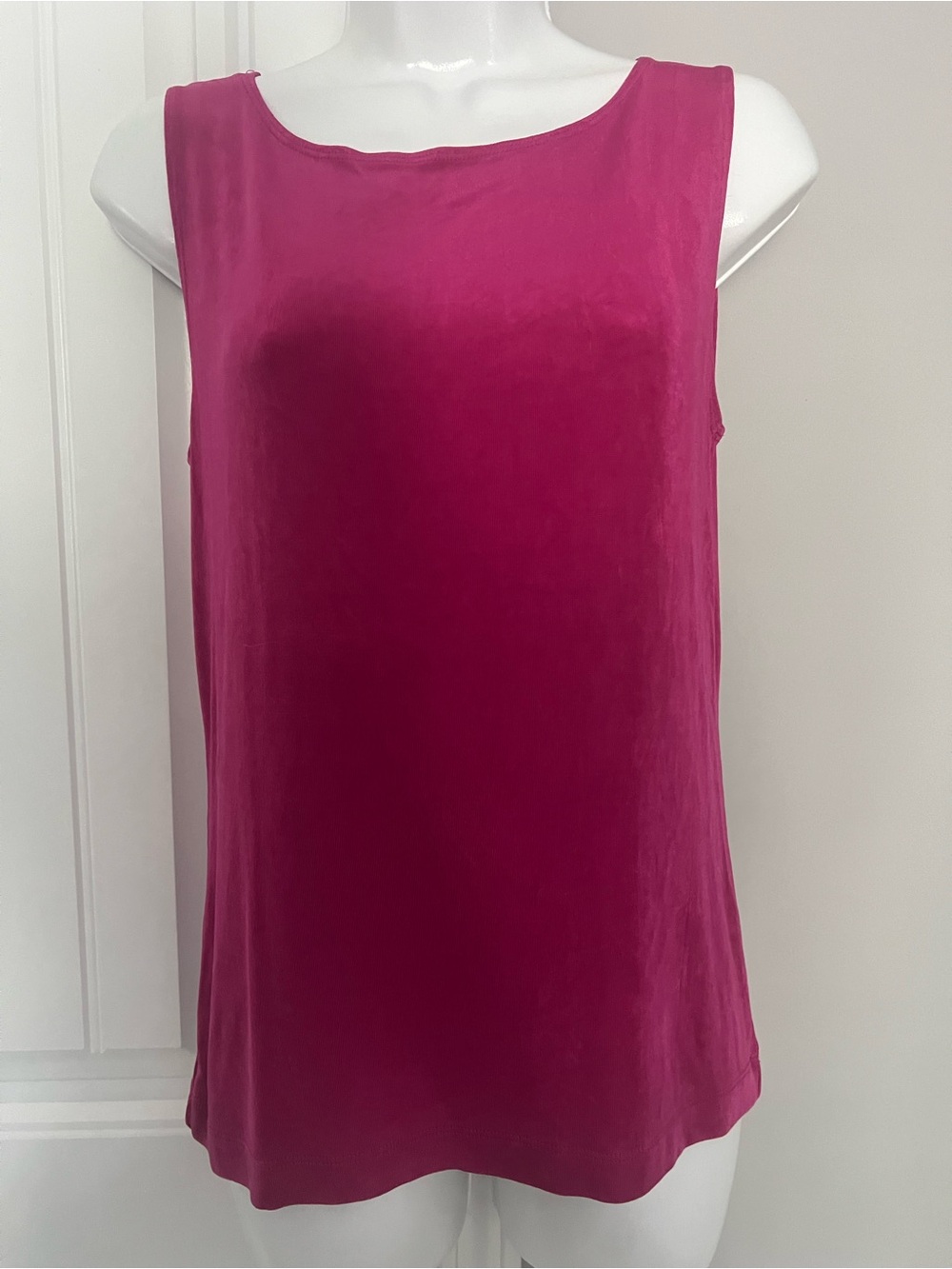 CHICOS TRAVELERS TANK TOP SZ 1 (8-MEDIUM)